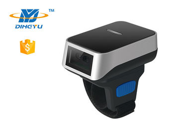 Wireless 2.4G  Bluetooth Barcode Reader , Wearable 2D Reader DI9010 Auto Sense Mode