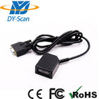 Custom CCD Fixed Mount Barcode Scanner , 32 Bit Mini Fixed Barcode Reader Rs232 DF3100