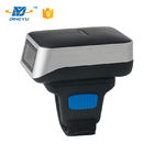 Black CMOS Ring Type Wireless Barcode Scanner 360mah Battery For Inventory