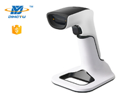 Bluetooth Wireless 2.4G Barcode Scanner 2D qr code reader with charging stand DS6510B-2D