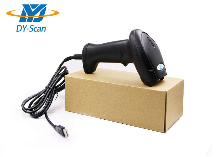 Wired 2D Barcode Scanner For Supermarket / Warehouse 10-500mm Depth Field
