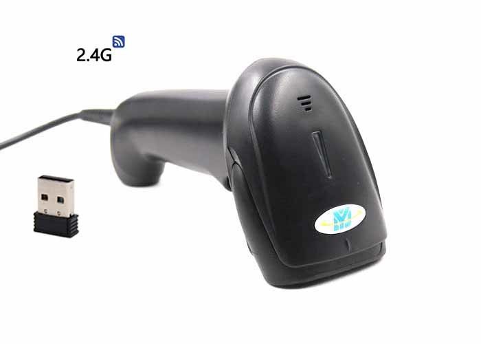 COMS 2.4G Cordless 2D Barcode Scanner 512K Storage DC 5V 130mA Power Supply DS6100G