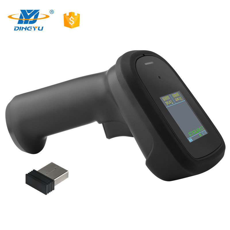 Android Handheld QR Code Scanner 1D 2D USB 1.77 Inch Display