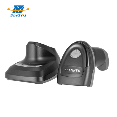High Speed Cordless Handheld Barcode Scanner With Charging Cradle 3 In One Connection