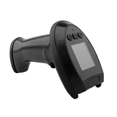 2.4G Wireless POS Terminal Handheld Barcode Scanner with Screen and Automatic Scan