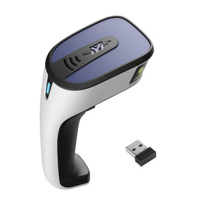 Wireless 2D Barcode Scanner with 2.4G Bluetooth 2200mAh Battery and 16hours Continuous Working Time