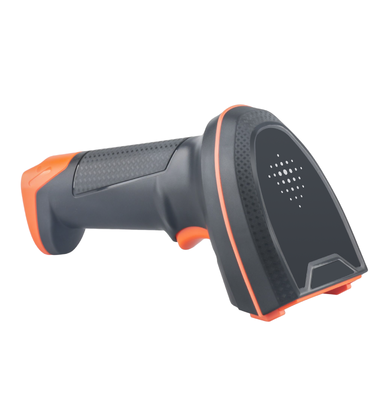 New QR Wired Handheld Barcode Scanner with stand for supermarket
