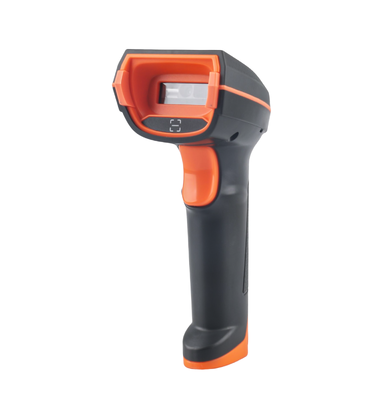 New QR Wired Handheld Barcode Scanner with stand for supermarket