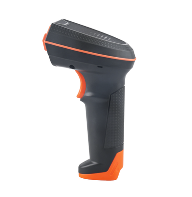 New QR Wired Handheld Barcode Scanner with stand for supermarket