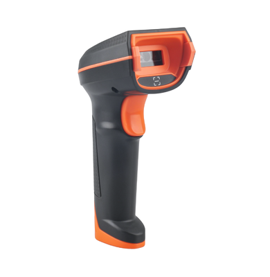 New QR Wired Handheld Barcode Scanner with stand for supermarket