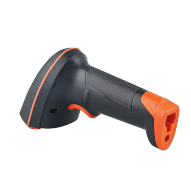 New QR Wired Handheld Barcode Scanner with stand for supermarket