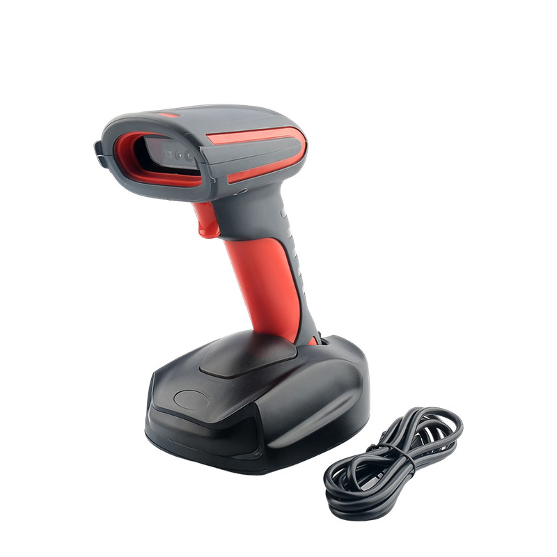 IP65 Wireless 2.4G BT Industrial QR Code Reader Handheld 1D 2D Barcode Scanner For Android Tablet  DS6800B