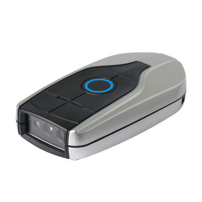 Mini Portable 2D Barcode Scanner Bluetooth Android IOS 200mA Battery 70000lux Wireless Mouse Shaped Design