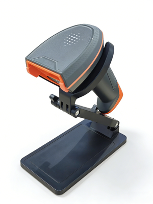 New QR Wired Handheld Barcode Scanner with stand for supermarket